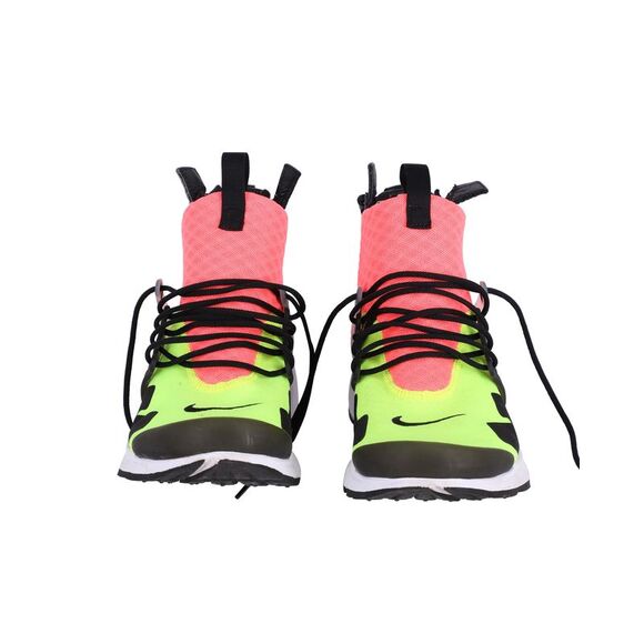 Nike Air Presto x Acronym Sneakers in White/Black Hot Lava Volt Neoprene